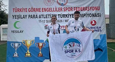 Spor A.Ş. sporcularından çifte şampiyonluk
