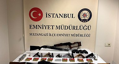 Sultangazi'de kaçak silah ticareti operasyonu: 3 gözaltı