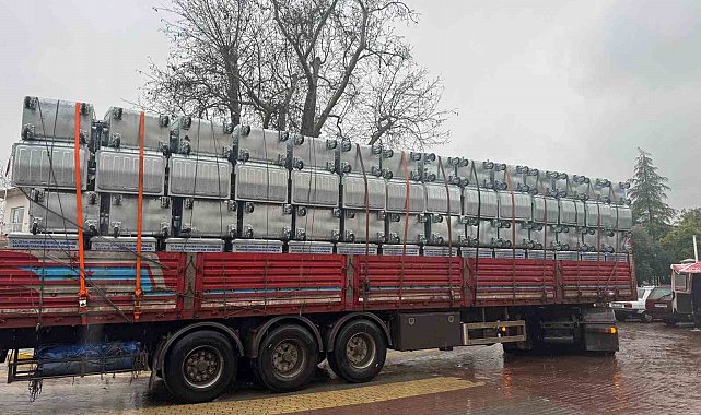 Sultanhisar'a 200 yeni çöp konteyneri
