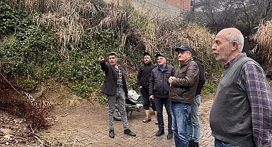 Sultanhisar'da ekipler yağış sonrası sahada