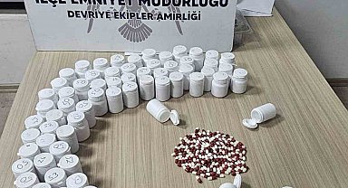 Şüphe üzerine durduruldu: Torbasından 5 bin 138 uyuşturucu hap çıktı