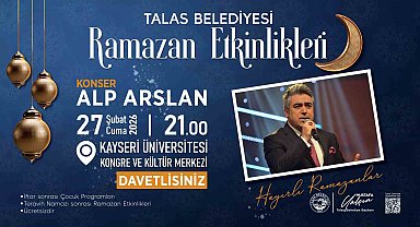Talas'ın Ramazan etkinliklerinde bu hafta sonu