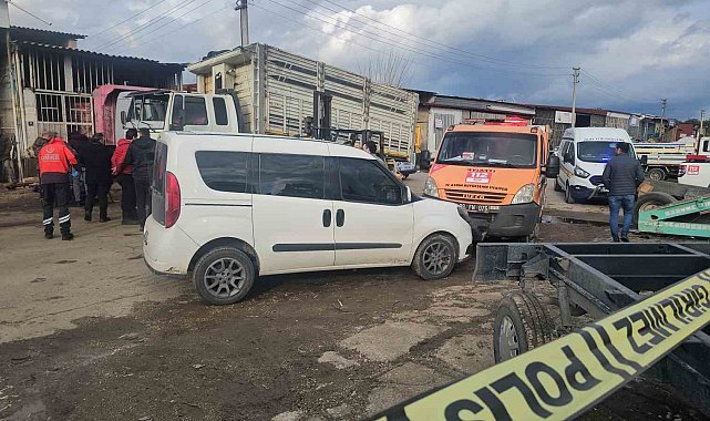 Tamir ettikleri kamyonun kasası üzerlerine düştü: 2 ölü, 1 yaralı