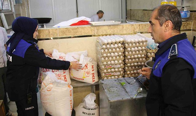 Tatlıcılarda Ramazan denetimi