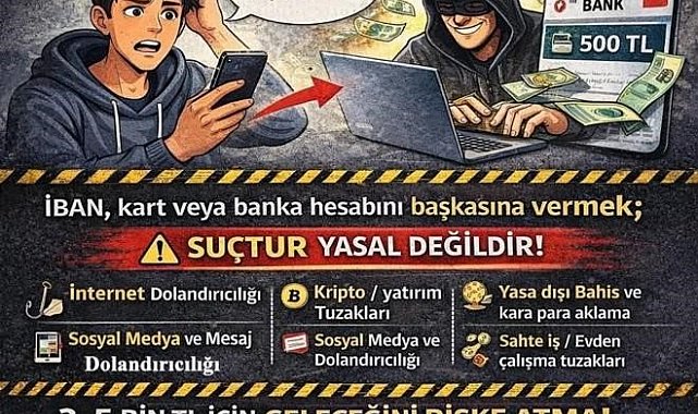 Tatvan Cumhuriyet Başsavcılığından dolandırıcılığa karşı bilgilendirme