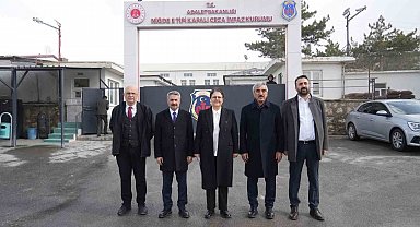 TBMM heyetinden Niğde Ceza İnfaz Kurumu'nda inceleme