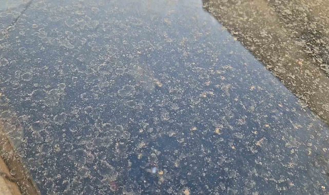 Tekirdağ'da çamur yağdı