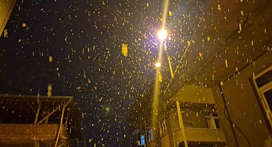 Tekirdağ'da kar yağışı