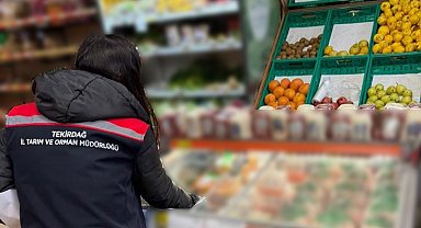 Tekirdağ'da Ramazan öncesi gıda denetimleri sıklaştırıldı