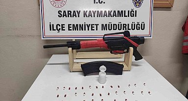 Tekirdağ'da uyuşturucu ve silah operasyonu: 4 gözaltı