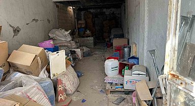 Temizlik deposundan binlerce malzeme çalındı