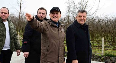 Terme'de yol seferberliği: Bin metrelik konforlu ulaşım