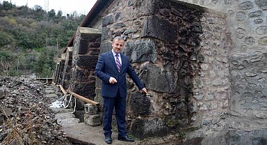 Tokat'ta 881 yıllık tarihi cami Osmanlı hamam sistemiyle ısıtılıyor