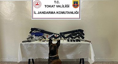 Tokat'ta silah ve fişek kaçakçılığına darbe