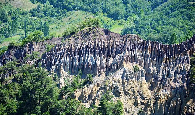 Tokat'taki Dilim Kayalar Tabiat Anıtı olarak tescillendi