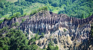 Tokat'taki Dilim Kayalar Tabiat Anıtı olarak tescillendi