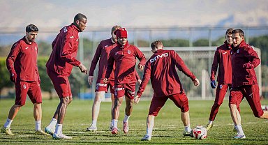 Trabzonspor, Fenerbahçe maçı hazırlıklarını sürdürdü