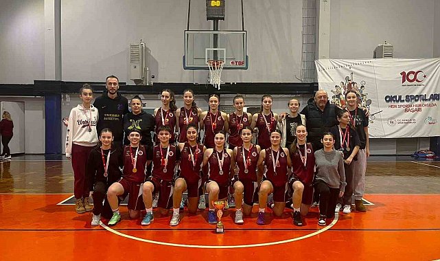 TREDAŞ Spor Kulübü U18 Kız Takımı namağlup il şampiyonu oldu