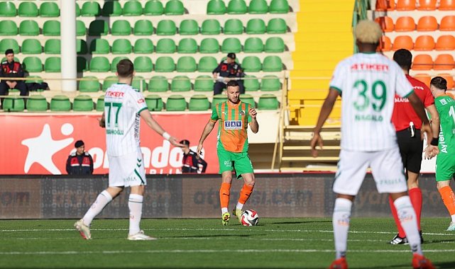 Trendyol Süper Lig: Alanyaspor: 1 - Konyaspor: 0
