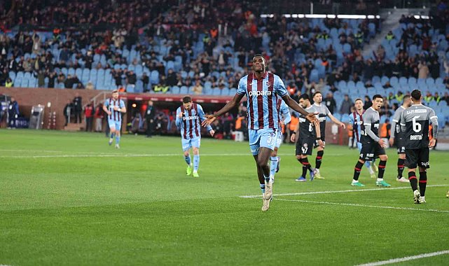 Trendyol Süper Lig: Trabzonspor: 1 - Fatih Karagümrük: 1