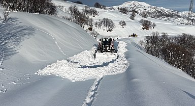 Tunceli'de 143 köy yolu ulaşıma kapandı