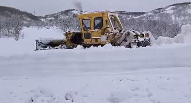 Tunceli'de 85 köy yolu açıldı, 58 köy yolunda çalışmalar sürüyor