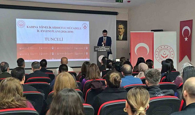 Tunceli'de kadına yönelik şiddetle mücadelede yerel yol haritası belirlendi