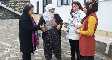 Tunceli'de mobil sağlık hizmeti ve bilgilendirme çalışması