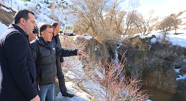 Turizme kazandırılması planlanan Sırakayalar Şelalesi'nde çalışma başlatılacak