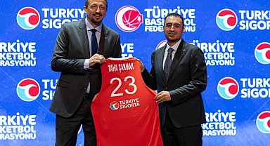 Türkiye Basketbol Federasyonu ile Türkiye Sigorta arasında Milli Takımlar ana sponsorluk anlaşması yenilendi