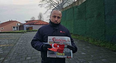 Türkiye Gazetesi dağıtıcısından duygulandıran hareket