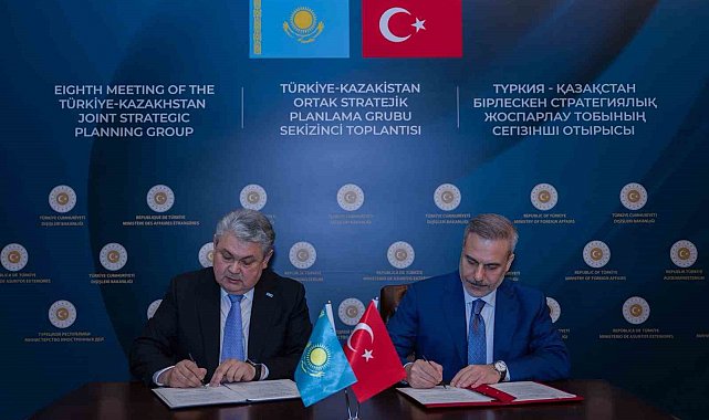 Türkiye ile Kazakistan Dışişleri Bakanlıkları arasında "2026-2027 İşbirliği Planı" imzalandı