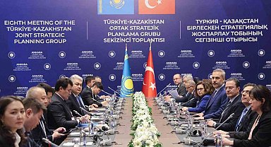 Türkiye-Kazakistan Ortak Stratejik Planlama Grubu 8. Toplantısı başladı