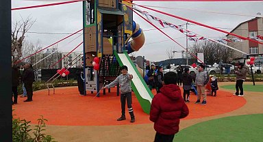 Tuzla'da Muhammet Tekin Ağırman Parkı hizmete açıldı