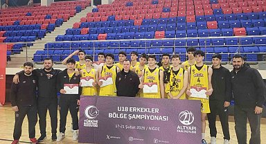 U18 Erkekler Bölge Şampiyonası'nda yarı finalistler belli oldu