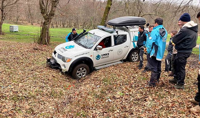UMKE personellerine zorlu arazi eğitimi