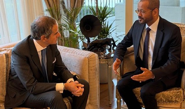 Umman Dışişleri Bakanı Al-Busaidi, UAEA Başkanı Grossi ile görüştü