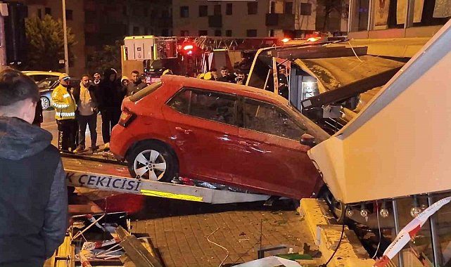 Üsküdar'daki iş yeri kazasının güvenlik kamerası görüntüleri ortaya çıktı