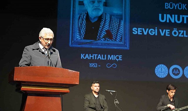 Usta Sanatçı Kahtalı Mıçe şarkılarıyla anıldı