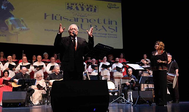 Ustalara Saygı Gecesi'ne usta sanatçı Hüsamettin Subaşı sahne aldı