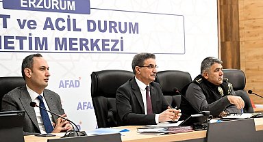 Vali Aydın Baruş başkanlığında, afet ve acil durum toplantısı yapıldı
