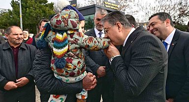 Vali Dr. Erdinç Yılmaz Sivrihisar'da coşkuyla karşılandı