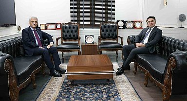 Vali Makas'tan, Başsavcı Emre'ye ziyaret