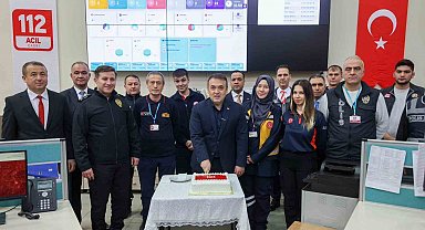 Vali Sözer 112 Acil Çağrı Merkezi'nde incelemelerde bulundu