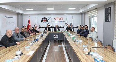 Van TSO'dan oda başkanlarına hayırlı olsun ziyareti