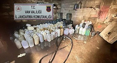 Van'da 531 litre kaçak motorin ele geçirildi