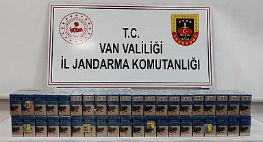 Van'da 720 paket gümrük kaçağı sigara ele geçirildi