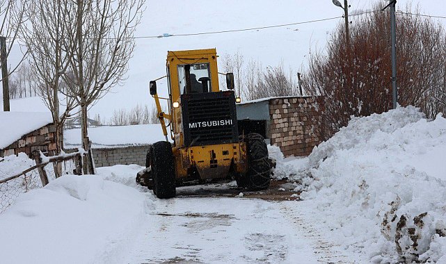Van'da 76 yerleşim yerinin yolu kapalı