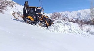 Van'da 78 yerleşim yerinin yolu kapalı