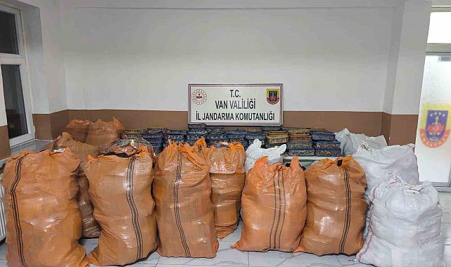 Van'da gümrük kaçağı malzeme ele geçirildi